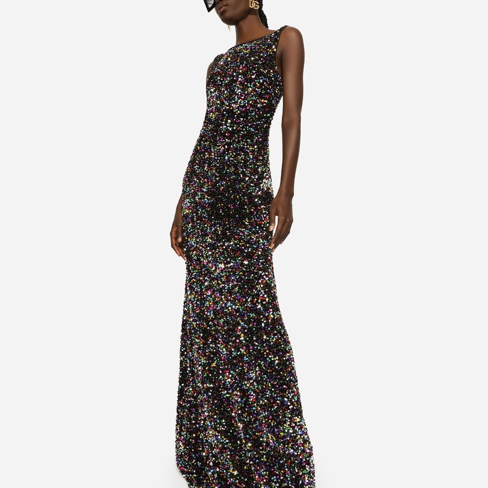 Dazzling Full-Length Dolce & Gabbana Gown